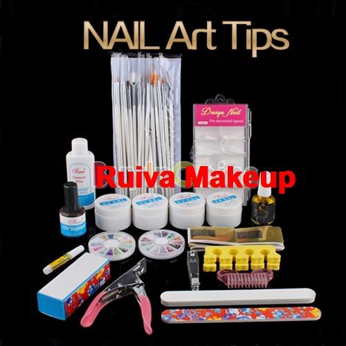 Kit Profissional Unhas de Gel+ Acessórios Nail Art #4