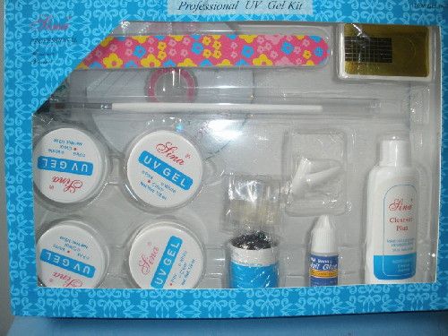 Kit Unhas Gel Uv Profissional + CD