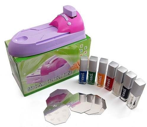 Maquina Decoradora de Unhas   (Kit Carimbo)