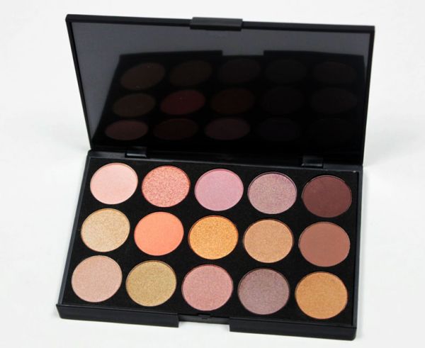 Paleta 15 Sombras Quentes c/ Shimmer